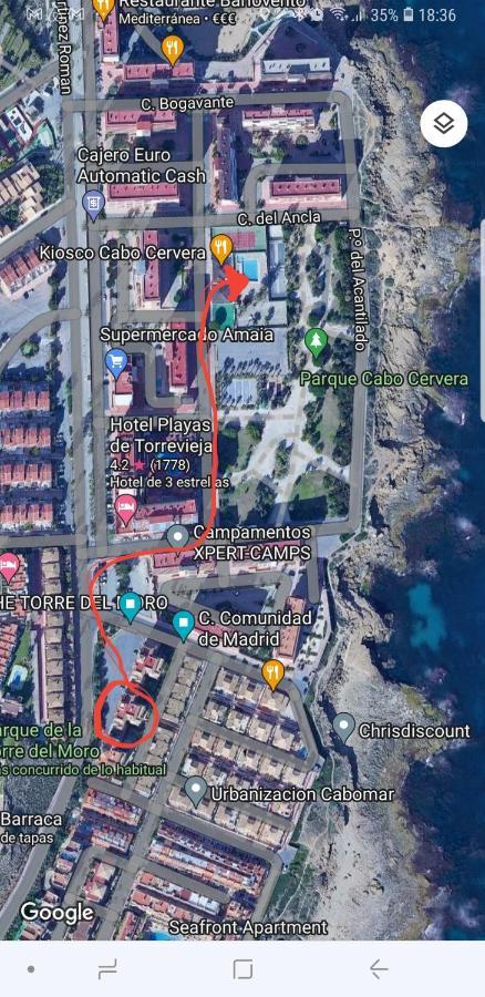 001 Cabomar I Con Vistas Al Mar Apartman Torrevieja Kültér fotó
